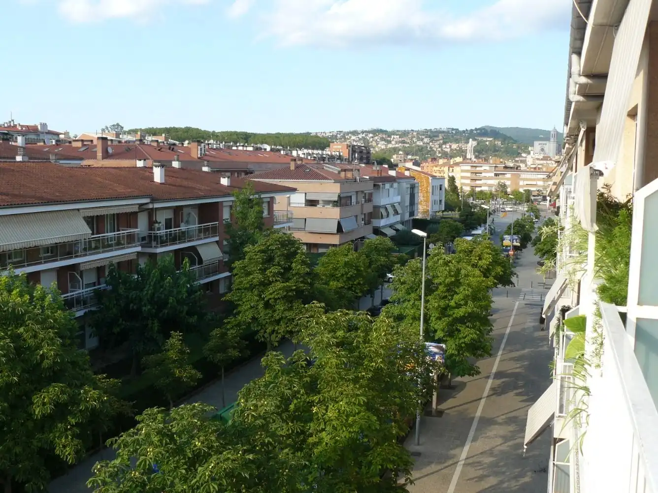 Vista exterior de Piso de alquiler en Girona con Aire acondicionado, Calefacción y Amueblado