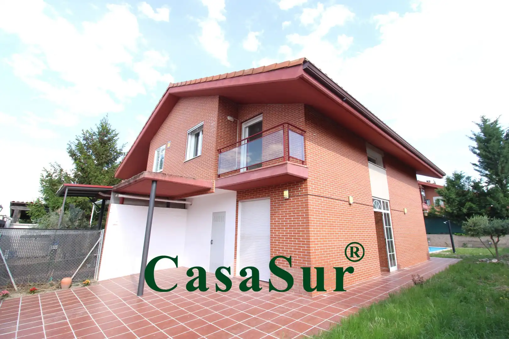 Vista exterior de Casa o chalet en venta en Renedo de Esgueva con Calefacción, Jardín privado y Terraza