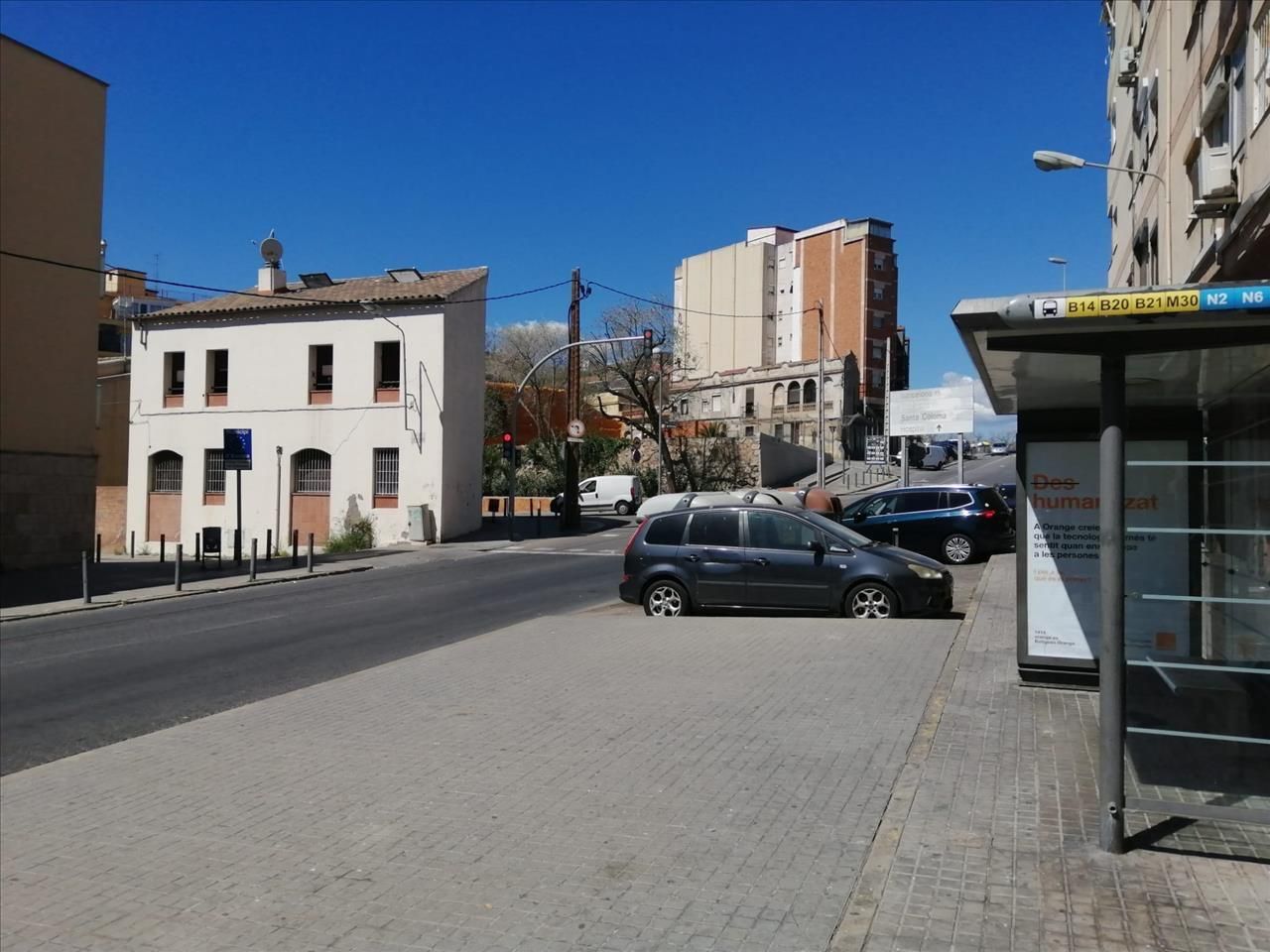 Vista exterior de Pis en venda en Badalona