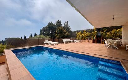 Swimming pool of House or chalet for sale in Blanes  with Air Conditioner, Heating and Parquet flooring