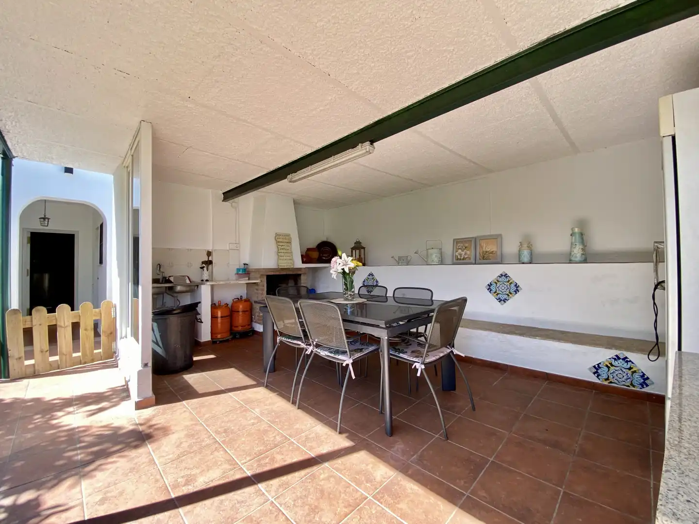 Terrace of Country homes for sale in Estepona  with Air Conditioner, Private garden and Terrace