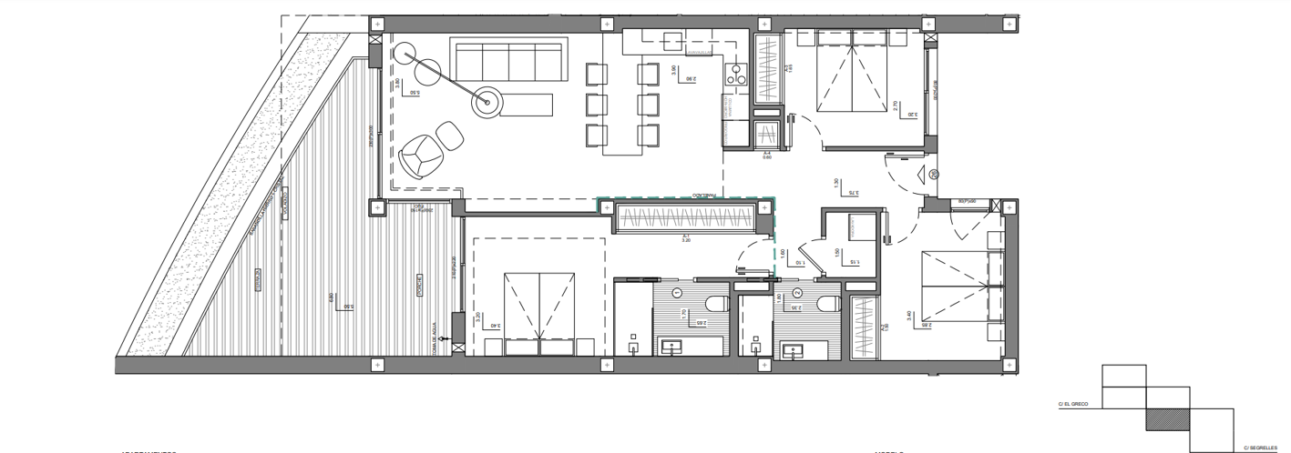Apartment for sale in Benitachell / El Poble Nou de Benitatxell  with Air Conditioner, Terrace and Storage room