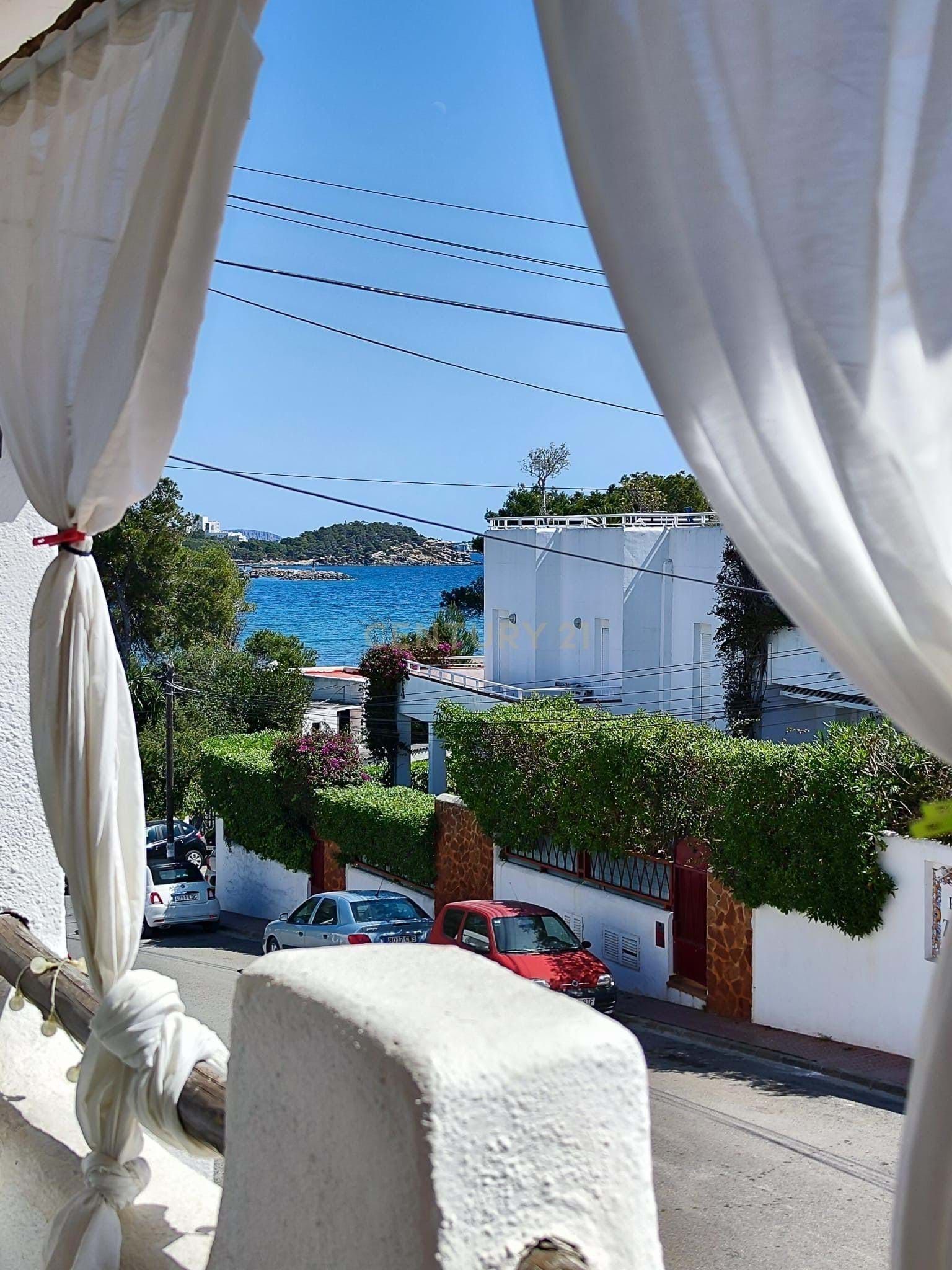 Exterior view of Flat for sale in Santa Eulària des Riu  with Air Conditioner