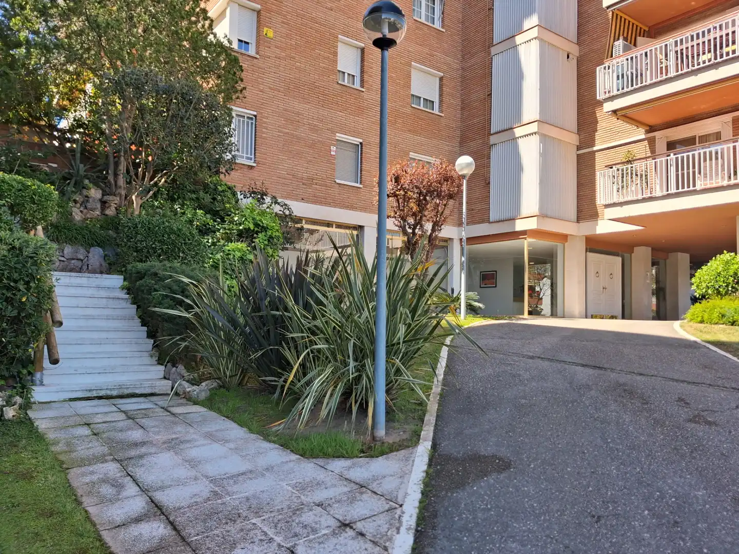 Exterior view of Flat for sale in Castelldefels  with Air Conditioner, Heating and Parquet flooring