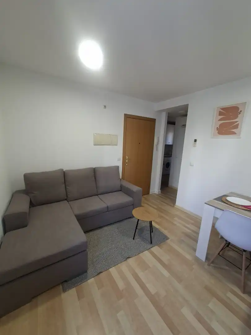 Wohnzimmer von Wohnung zur Miete in Zaragoza mit Heizung, Möbliert und Ofen