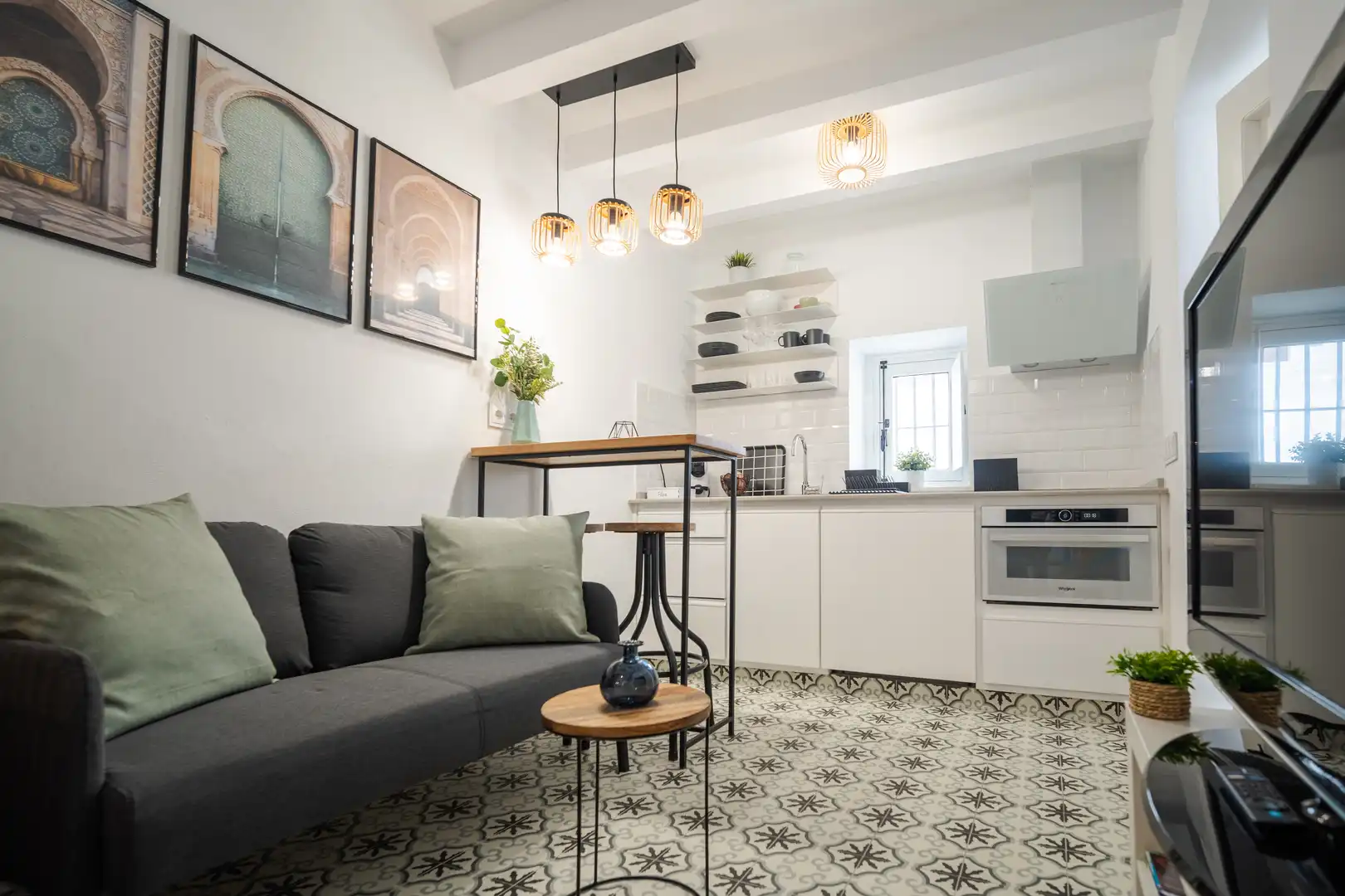 Wohnzimmer von Loft zum Verkauf in Vejer de la Frontera mit Möbliert