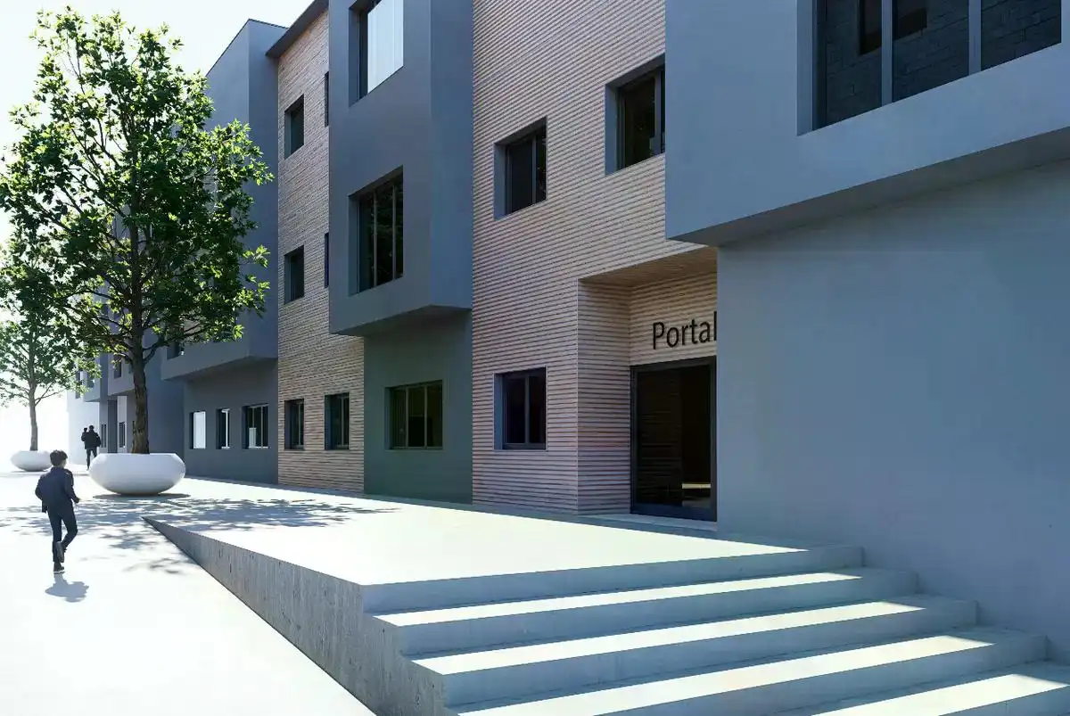 Vista exterior de Piso en venta en Telde con Trastero