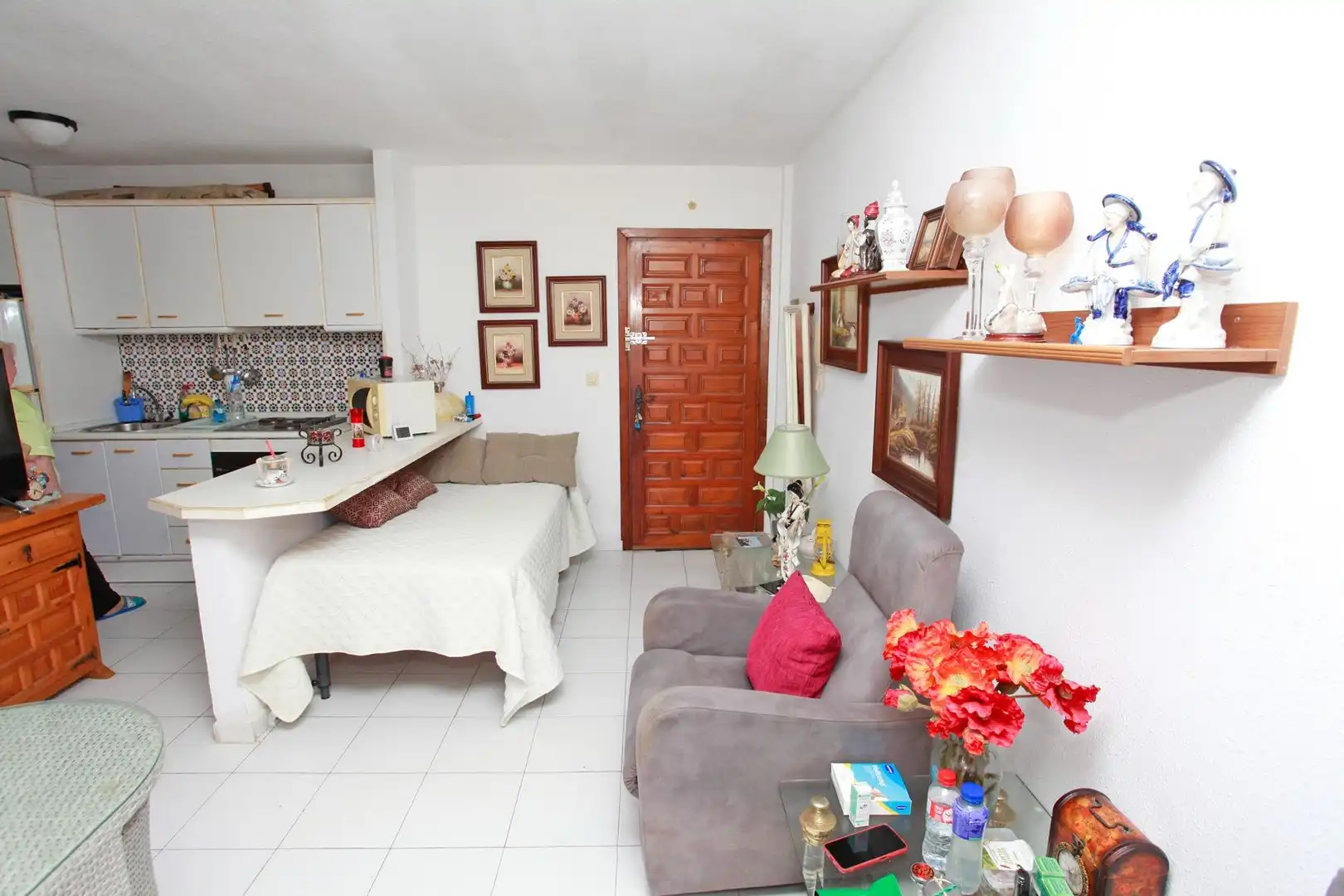 Habitación de Apartamento en venta en La Manga del Mar Menor con Jardín privado, Terraza y Amueblado