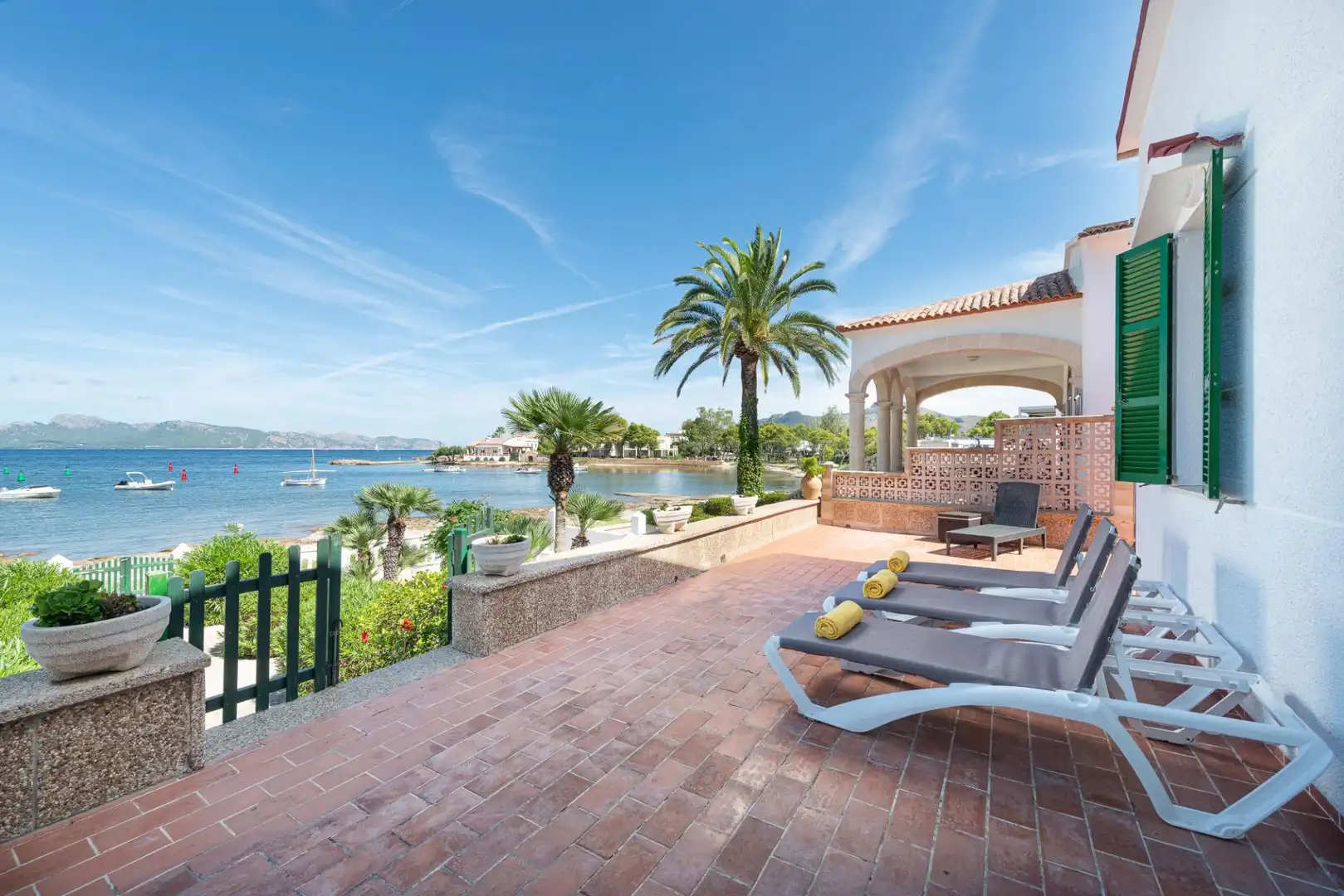 Terrassa de Casa o xalet de lloguer en Alcúdia amb Aire condicionat, Terrassa i Moblat