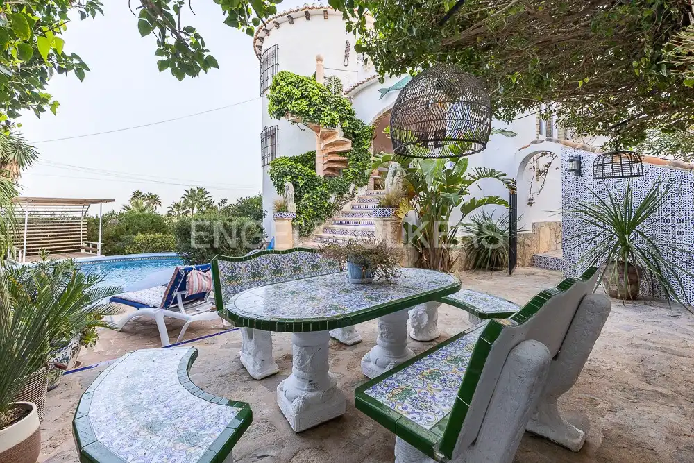 Terrace of Houses for sale in Dénia  with Air Conditioner, Heating and Private garden