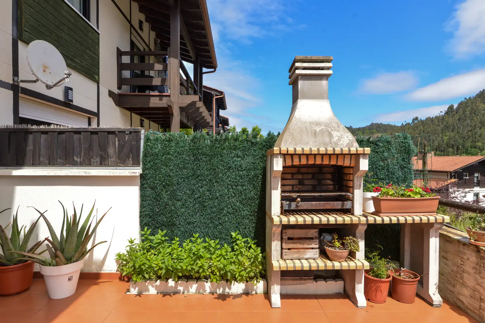 Terraza de Casa adosada de alquiler en Plentzia, Bizkaia