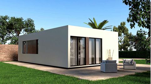 Parcela y proyecto casa modular en venda en Caldes de Malavella