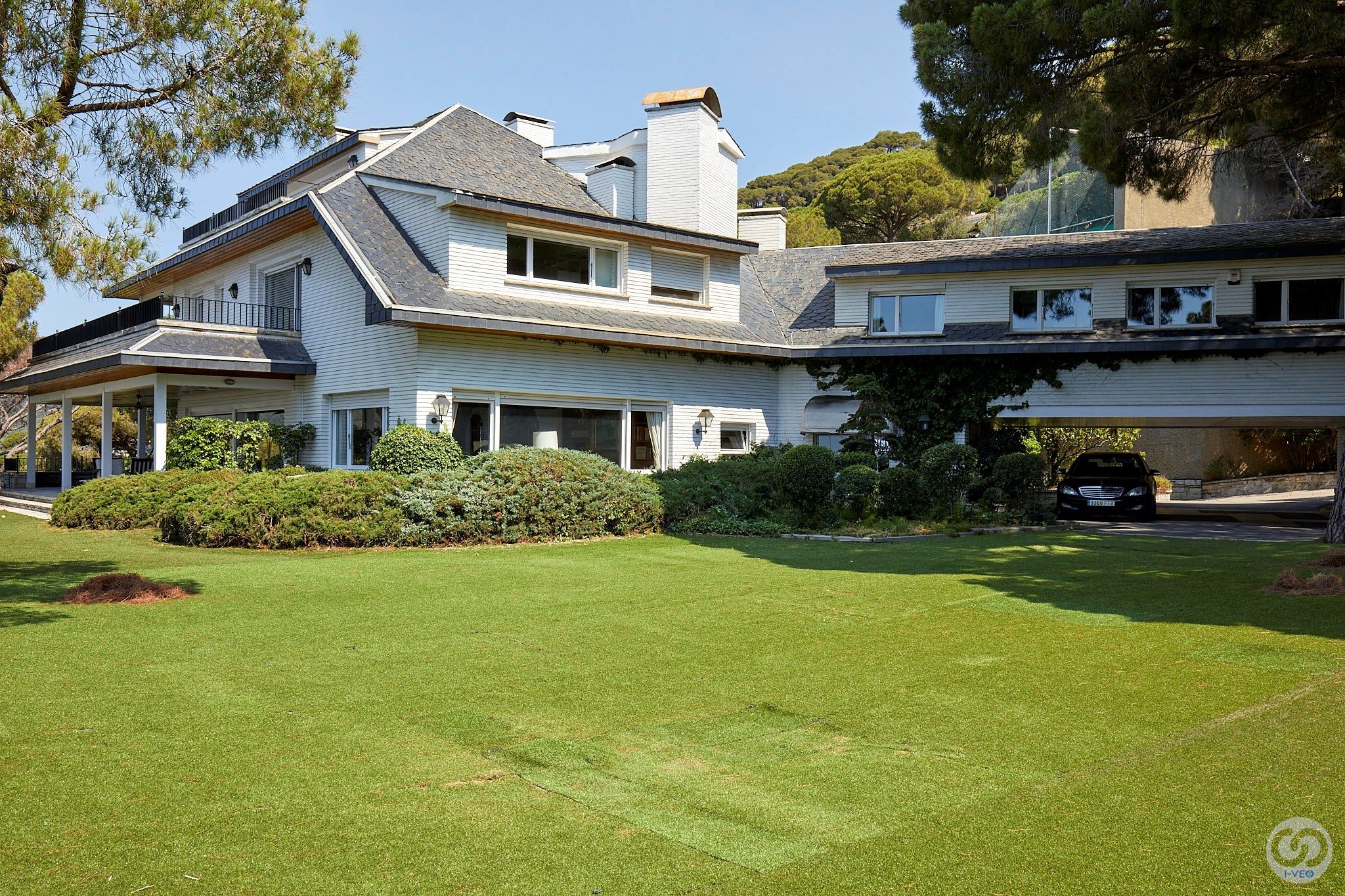 Vista exterior de Casa o xalet en venda en Cabrils amb Aire condicionat, Calefacció i Piscina