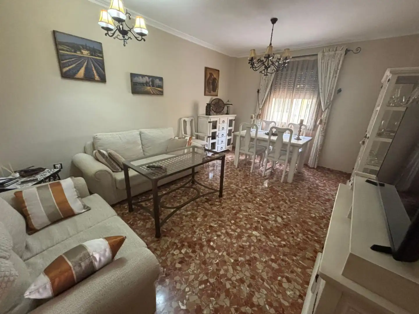 Living room of Houses for sale in Alcalá de Guadaira  with Air Conditioner and Terrace
