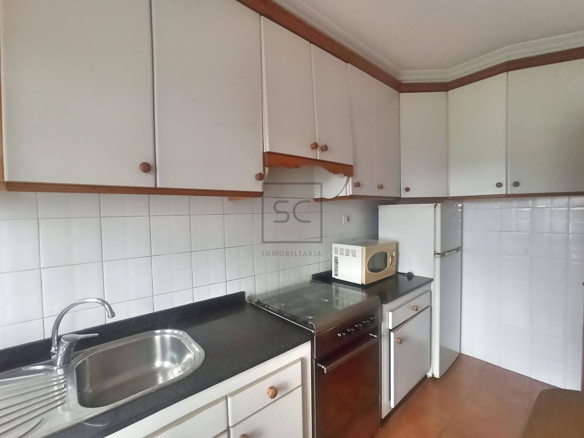 Kitchen of Single-family semi-detached for sale in Ferrol  with Heating, Private garden and Storage room