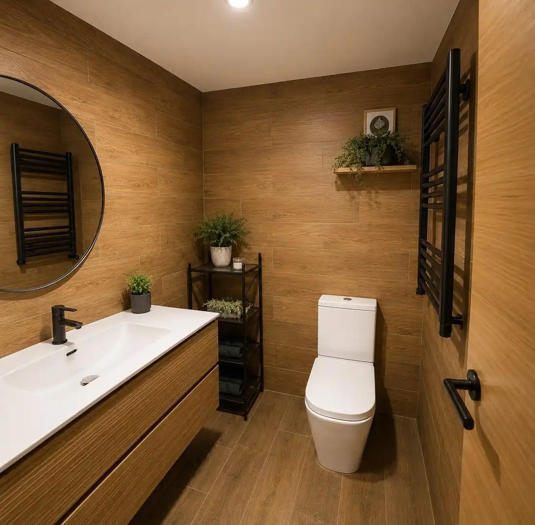 Bathroom of Flat for sale in Valencia  with Heating, Furnished and Balcony