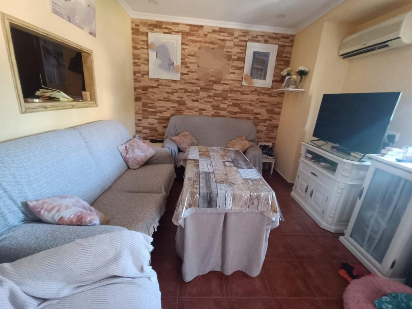 Sala de estar de Piso en venta en El Puerto de Santa María con Terraza