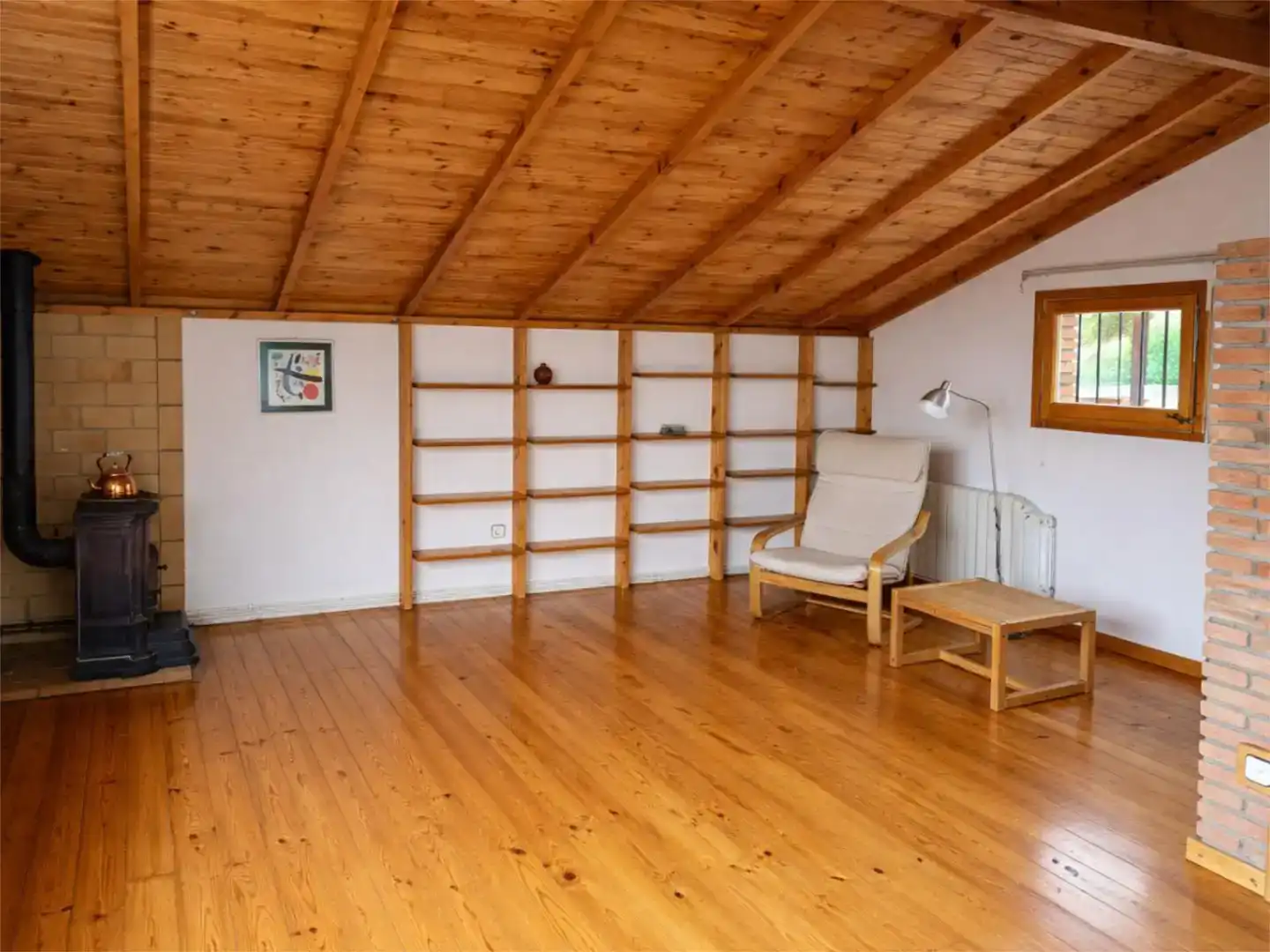 Sala d'estar de Pis en venda en Santa Cristina d'Aro amb Balcó