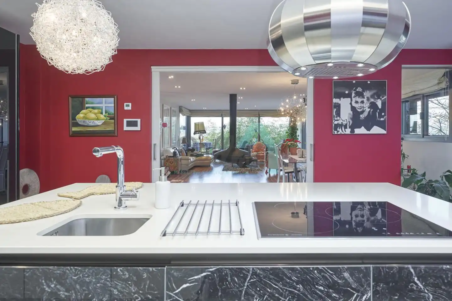Kitchen of Houses for sale in Oviedo   with Air Conditioner, Heating and Private garden