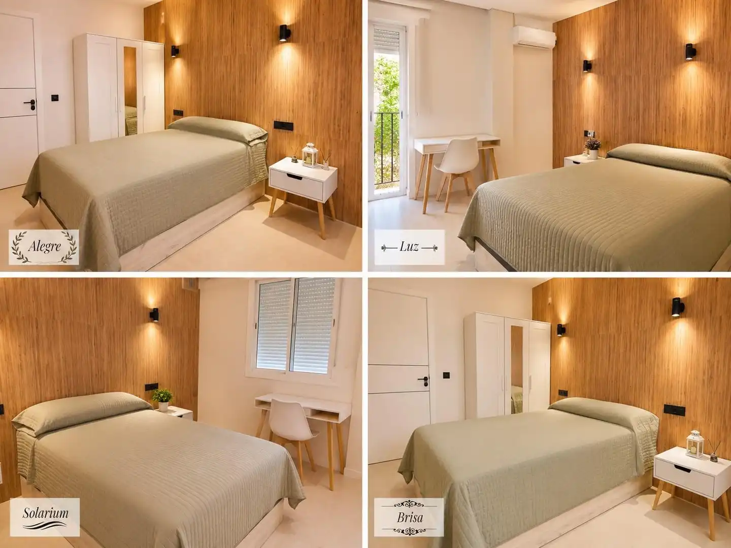 Habitación de Piso para compartir en Sevilla con Aire acondicionado, Terraza y Amueblado
