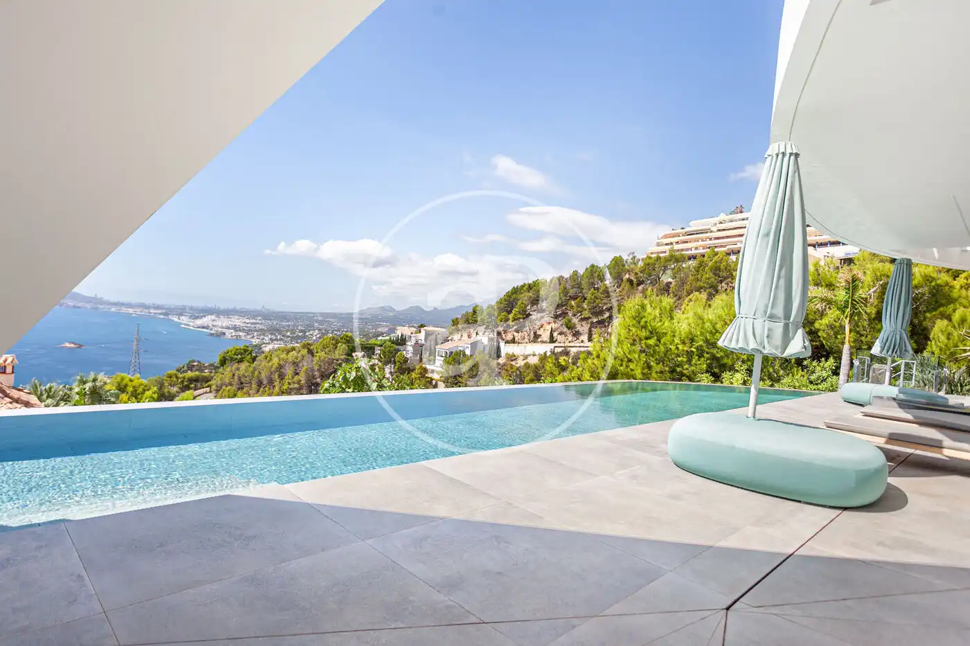 Piscina de Casa o chalet en venta en Altea con Aire acondicionado, Calefacción y Jardín privado