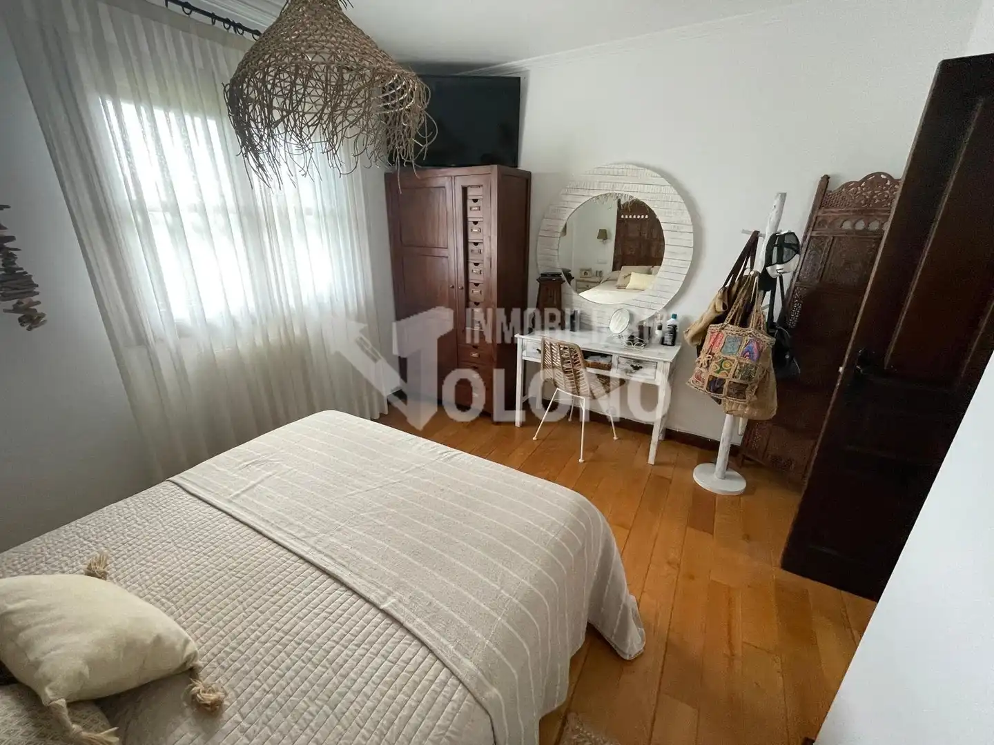Habitación de Casa o chalet en venta en Cuzcurrita de Río Tirón con Calefacción, Jardín privado y Parquet
