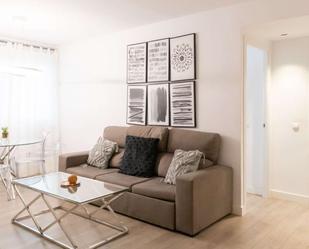 Living room of Apartment to share in  Madrid Capital  with Air Conditioner, Heating and Terrace