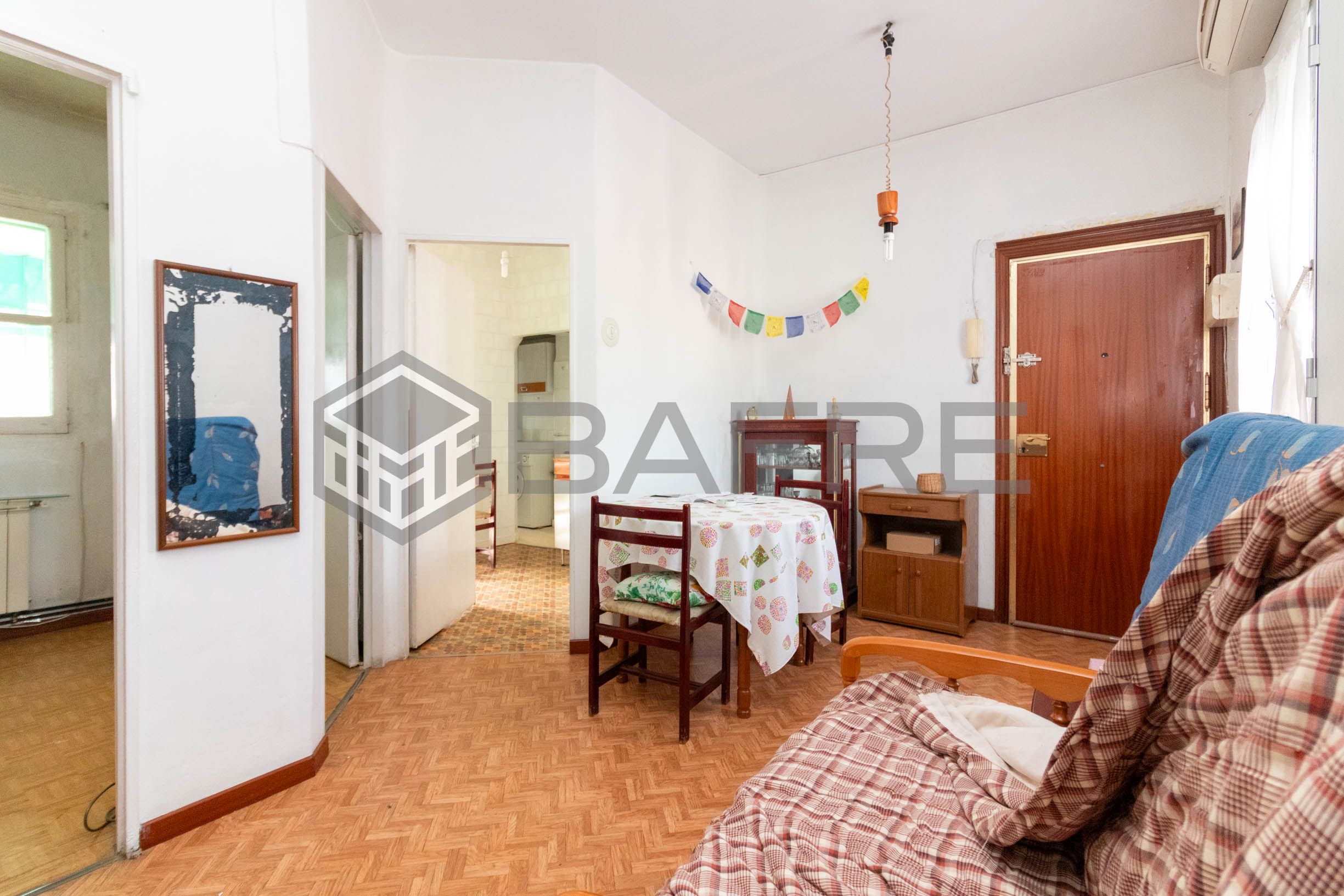 Bedroom of Flat for sale in  Madrid Capital  with Heating and Terrace