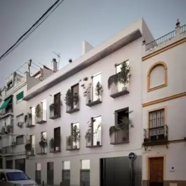 Exterior view of Flat for sale in Sevilla  with Air Conditioner, Terrace and Community pool