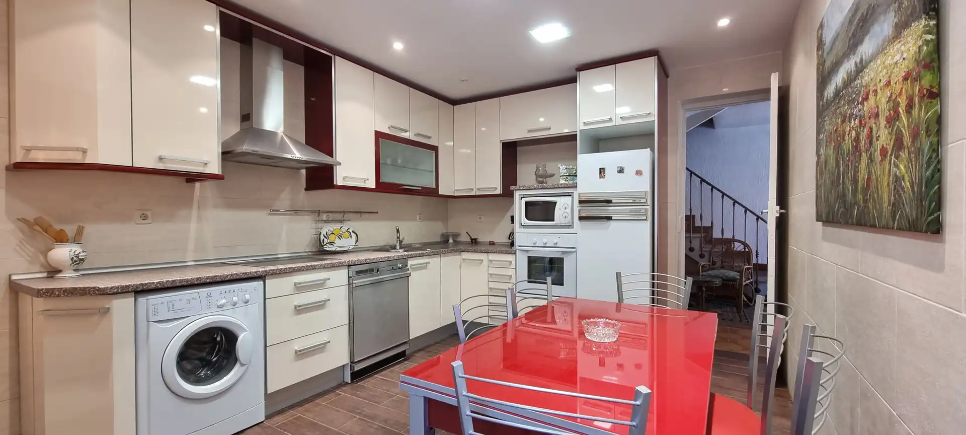 Kitchen of Houses for sale in Guadalix de la Sierra  with Heating, Parquet flooring and Storage room