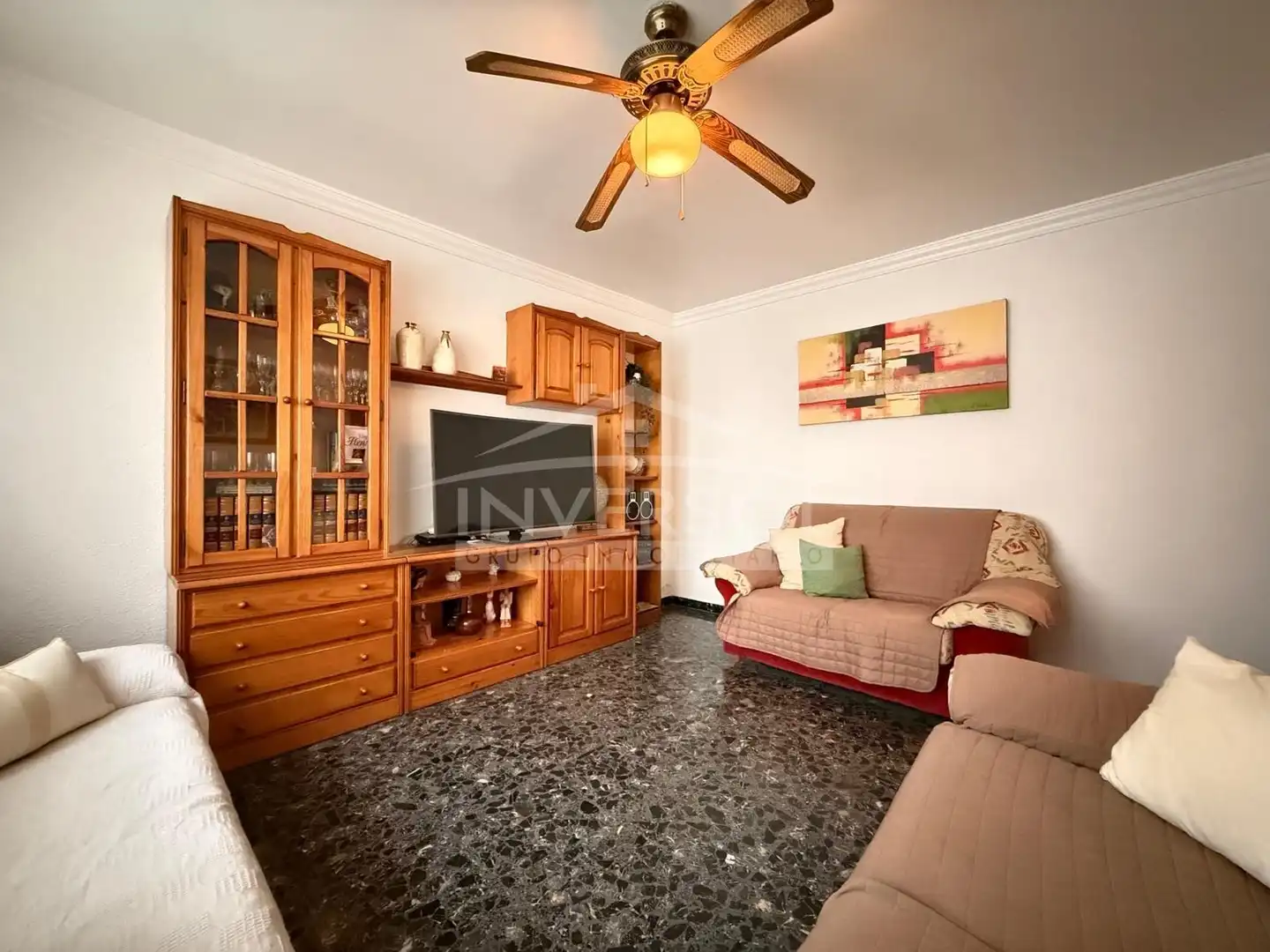 Sala de estar de Casa adosada en venta en Dalías con Terraza y Amueblado