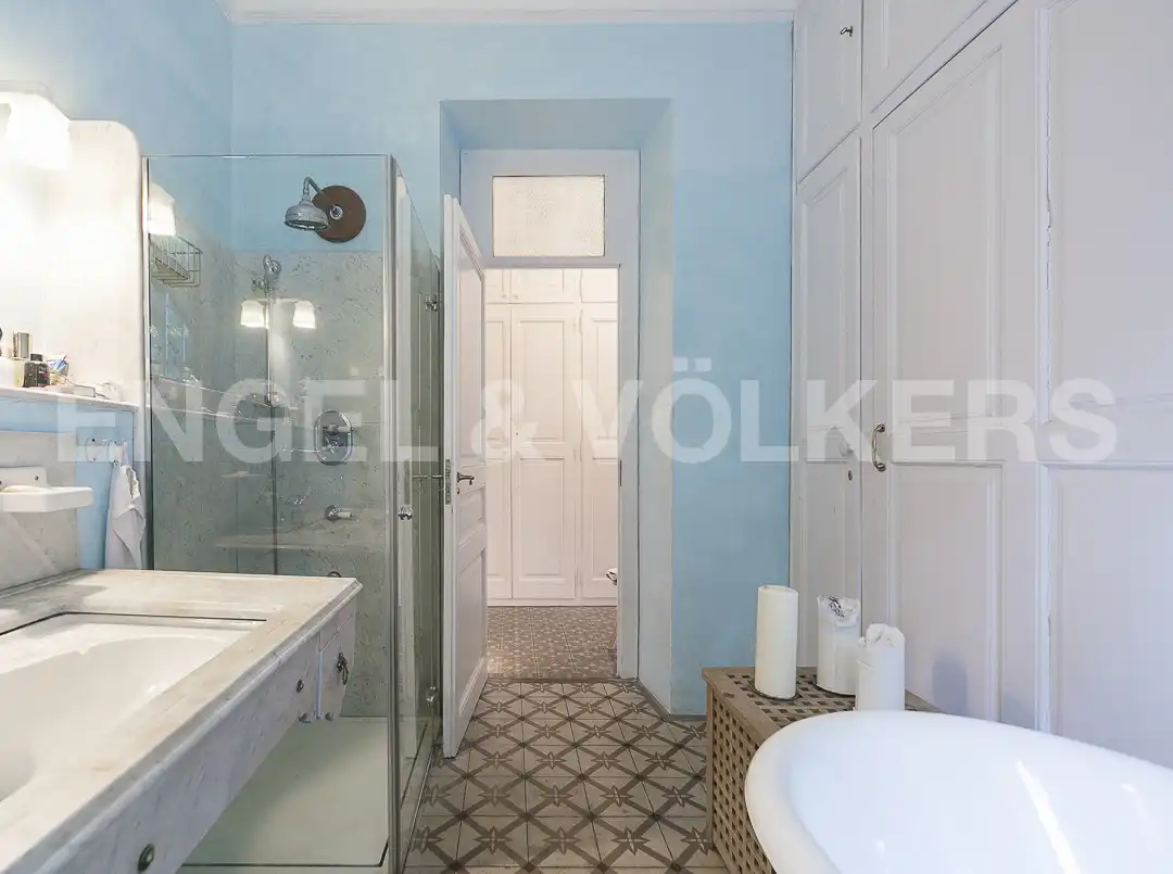 Badezimmer von Haus oder Chalet zum Verkauf in Barcelona mit Heizung, Terrasse und Abstellraum