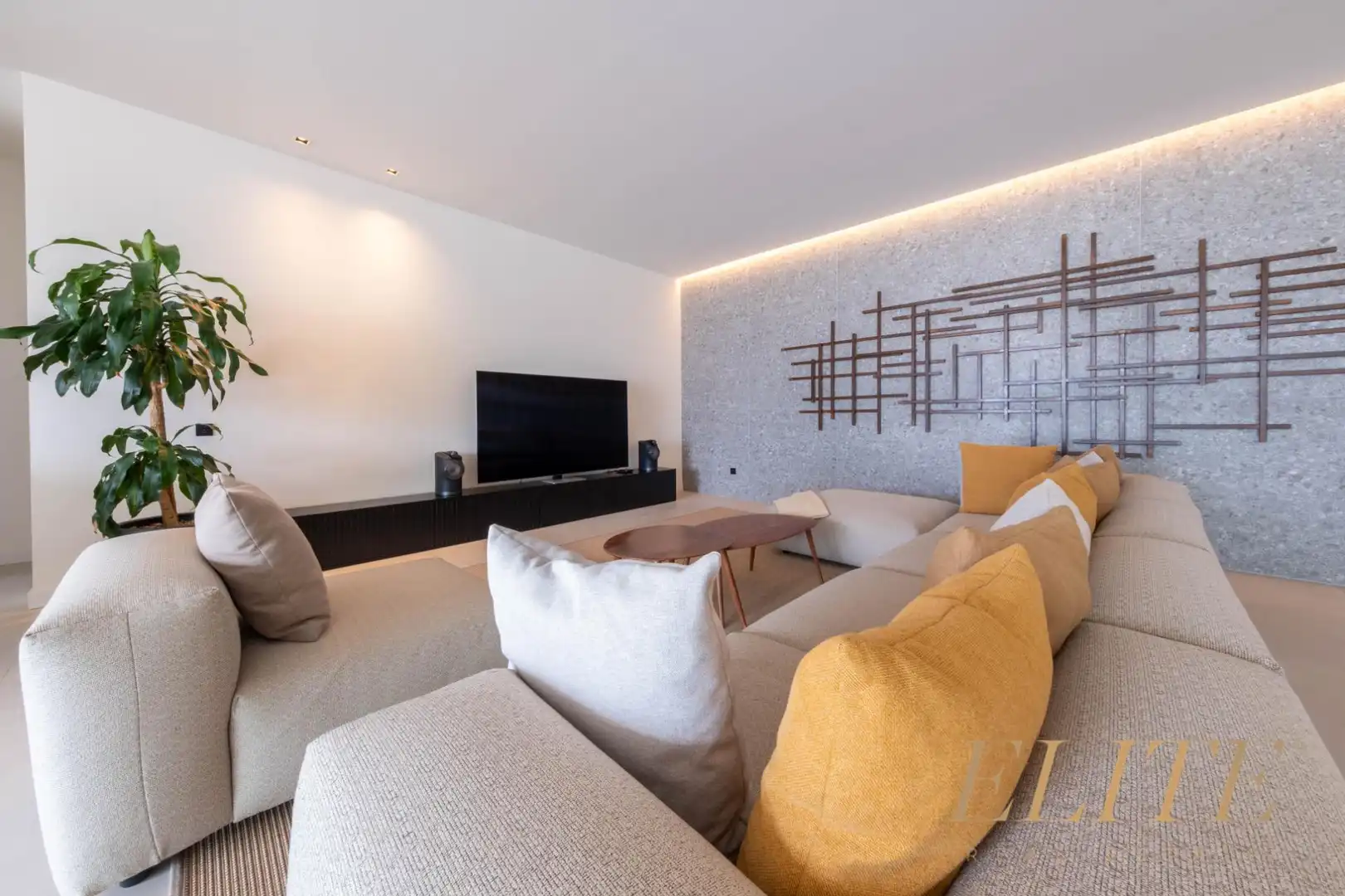 Sala de estar de Casa o chalet en venta en San Bartolomé de Tirajana con Aire acondicionado, Jardín privado y Terraza