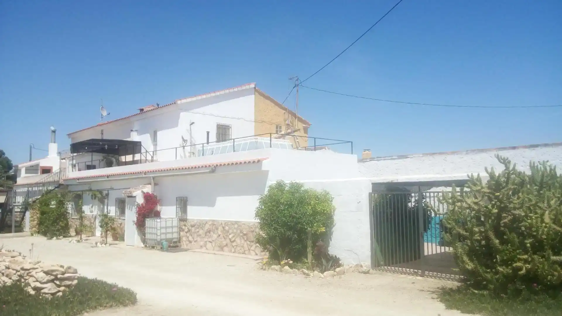 Vista exterior de Finca rústica en venta en Lorca con Piscina y Balcón