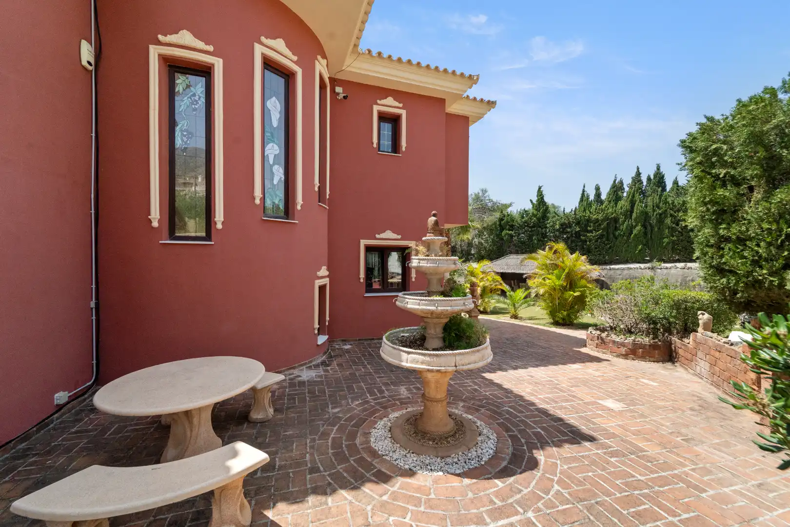 Garden of Houses for sale in Benalmádena  with Air Conditioner, Heating and Private garden