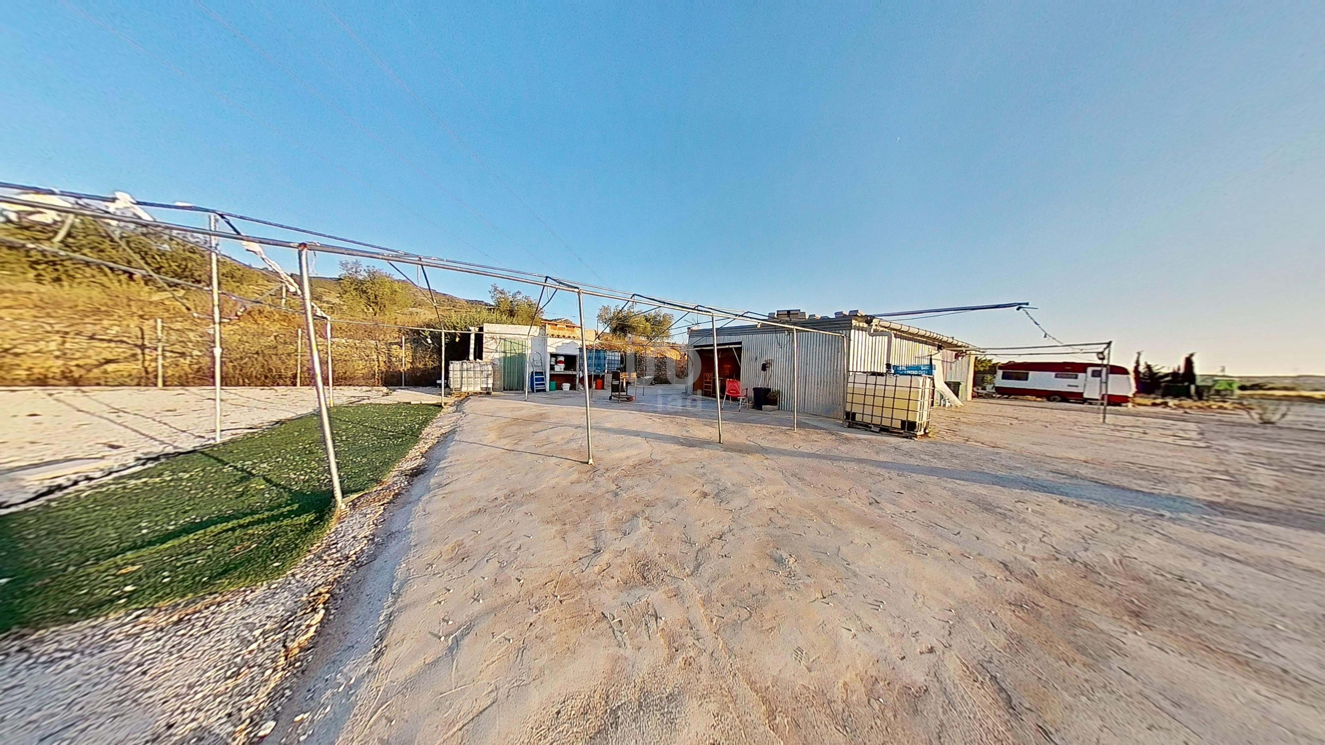 Vista exterior de Casa o xalet en venda en Hondón de los Frailes amb Calefacció i Terrassa