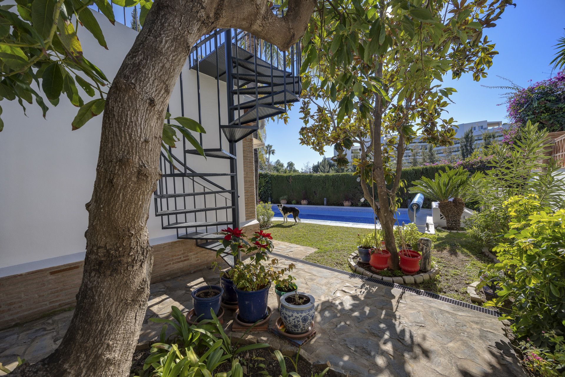 Jardín de Casa o chalet en venta en Marbella con Aire acondicionado, Jardín privado y Terraza