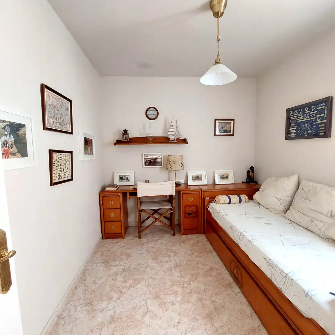 Schlafzimmer von Wohnung zum Verkauf in Ciutadella de Menorca mit Klimaanlage, Möbliert und Ofen