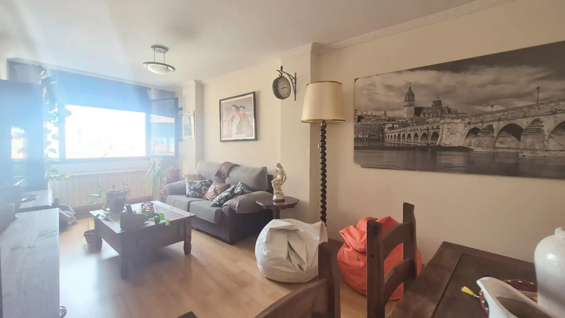 Wohnzimmer von Wohnung zum Verkauf in Calzada de Valdunciel mit Heizung und Möbliert