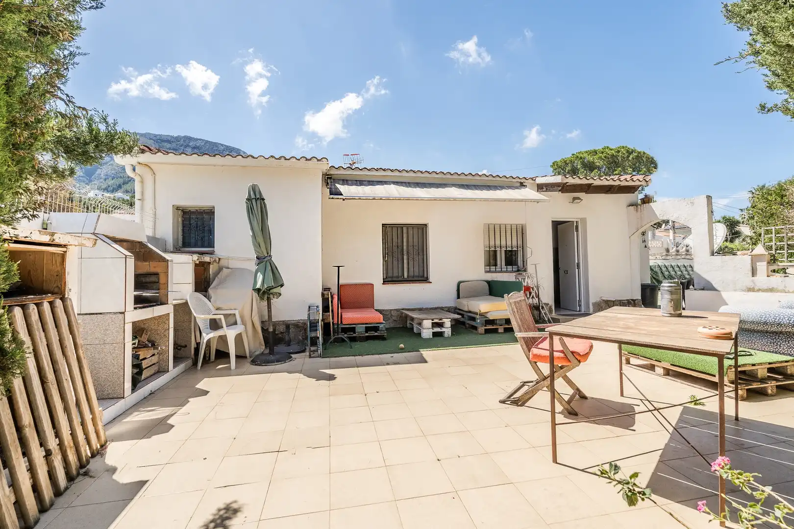 Garden of Houses for sale in Dénia  with Air Conditioner, Heating and Private garden