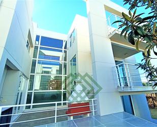 Exterior view of Single-family semi-detached for sale in Godella  with Air Conditioner, Terrace and Balcony