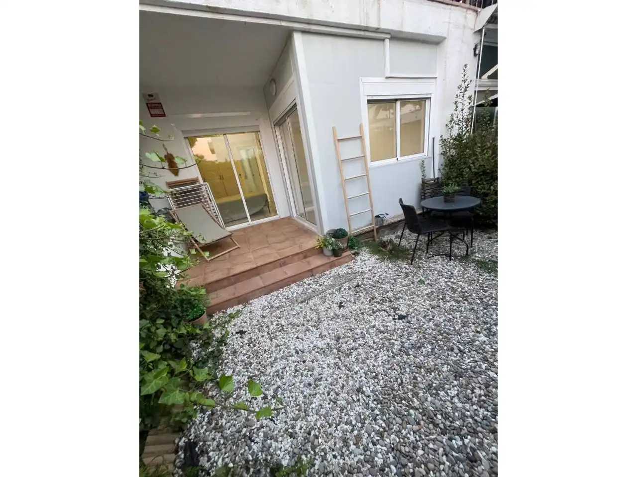 Garten von Wohnung zur Miete in Castelldefels mit Klimaanlage, Privatgarten und Terrasse