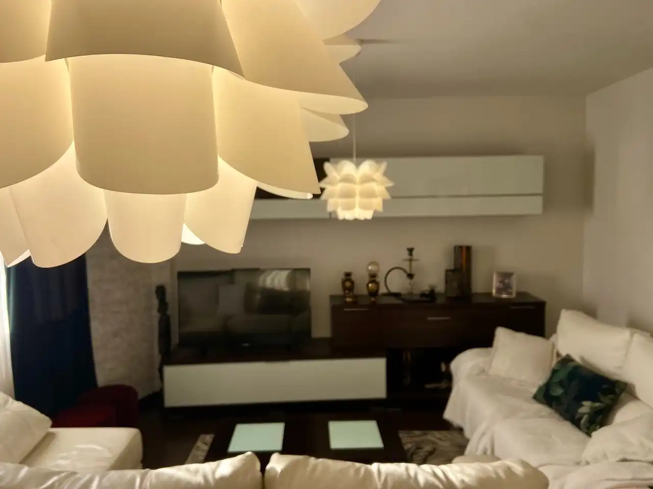 Sala de estar de Casa adosada en venta en Carrión de Calatrava con Aire acondicionado, Calefacción y Amueblado