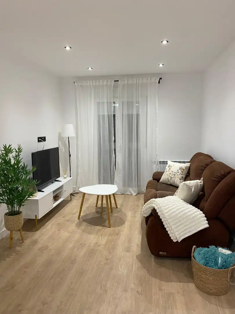 Wohnzimmer von Wohnung zur Miete in Salamanca mit Heizung, Möbliert und Ofen