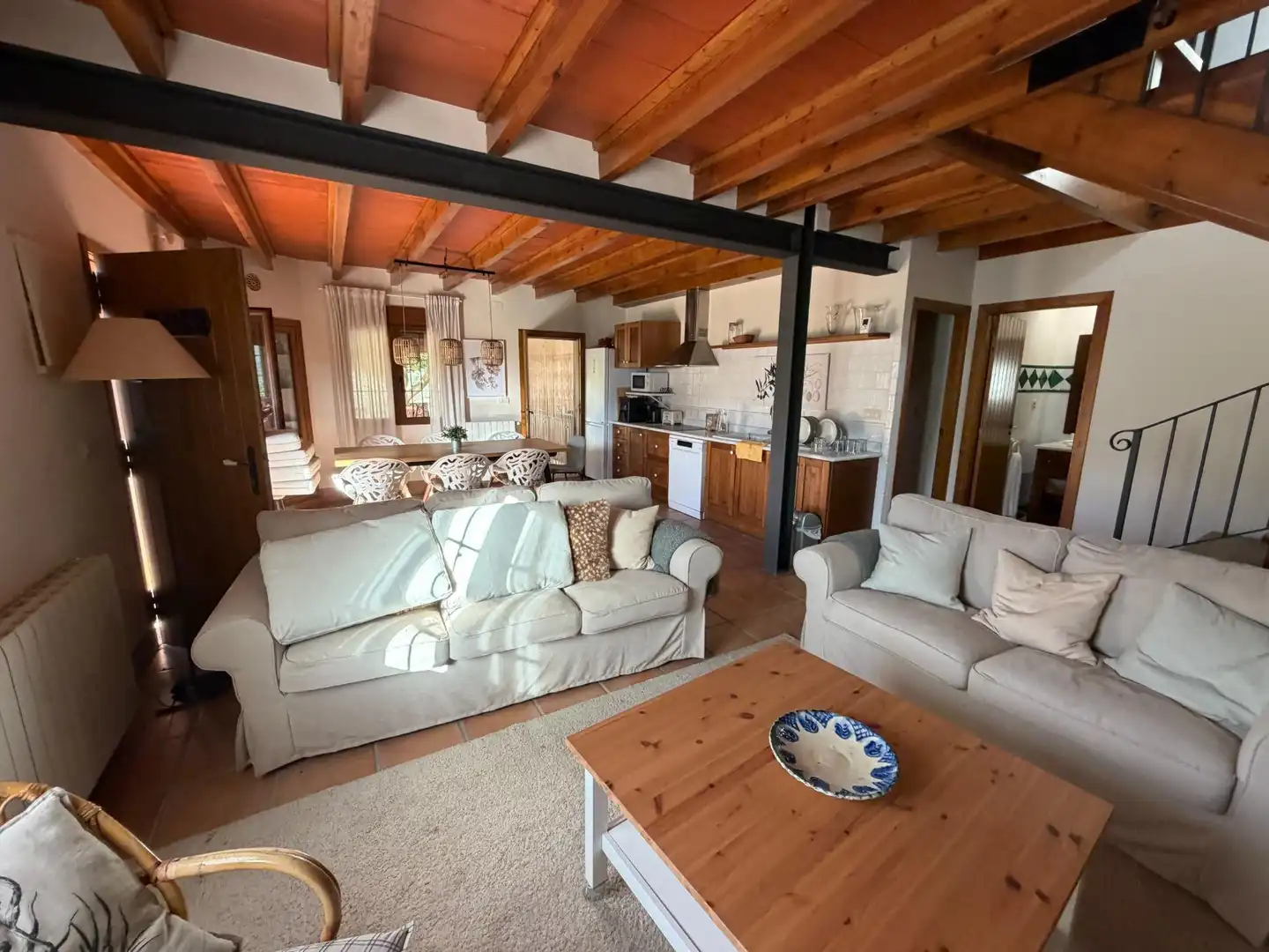 Sala de estar de Casa o chalet en venta en Penàguila con Calefacción, Jardín privado y Terraza