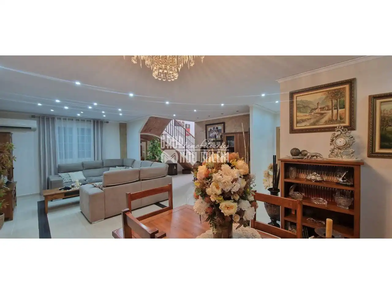 Living room of Houses for sale in Picassent  with Air Conditioner, Private garden and Terrace