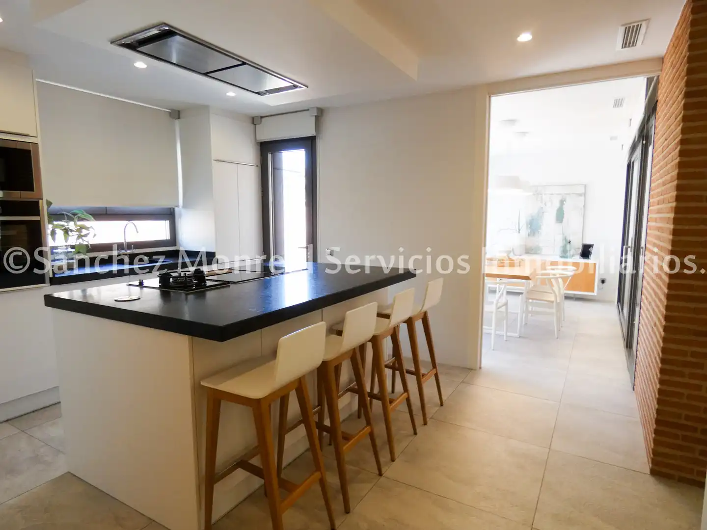Cocina de Casa o chalet en venta en Alcázar de San Juan con Aire acondicionado, Calefacción y Jardín privado