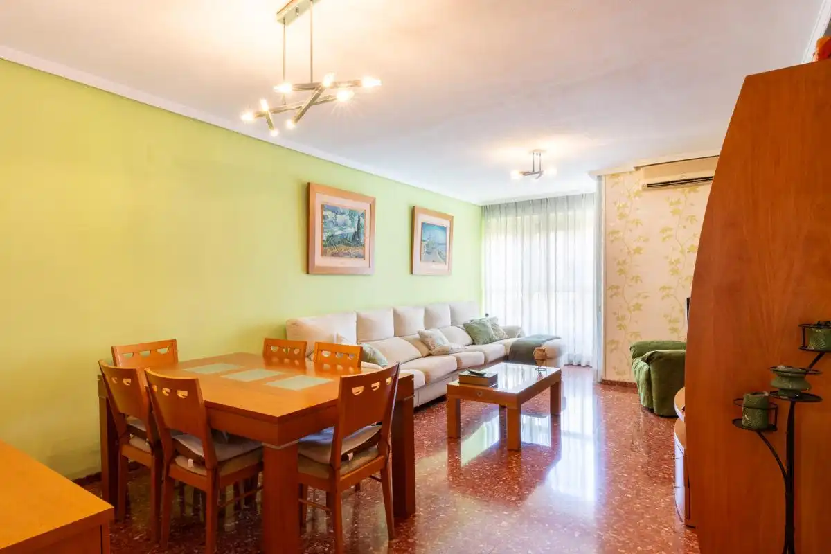 Sala de estar de Piso en venta en Valencia con Aire acondicionado y Calefacción