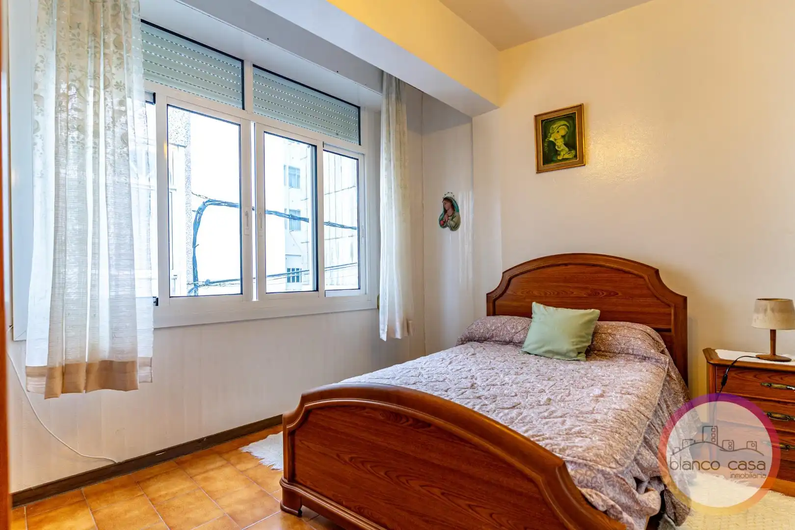 Bedroom of Flat for sale in Ponteceso  with Heating, Terrace and Storage room