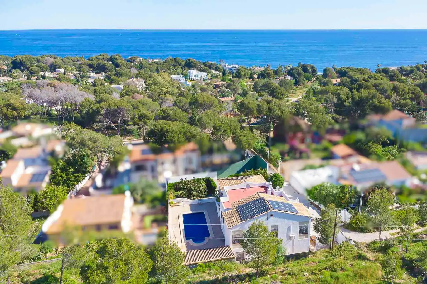 Garden of Houses for sale in Dénia  with Private garden and Balcony